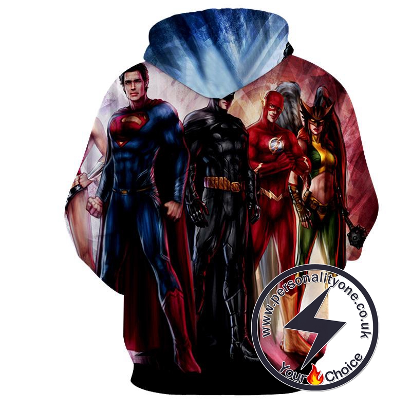 Justice League - Justice League 3D - Justice League Hoodies